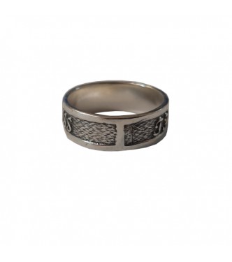 R002184 Handmade Sterling Silver Ring Band This Too Shall Pass Genuine Solid Stamped 925